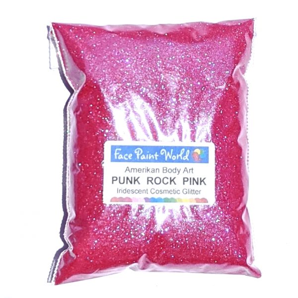 ABA Fine Cosmetic Glitter 50g Refill Bag – Punk Rock Pink