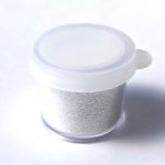 ABA Fine Cosmetic Glitter 7.5ml Jar – Pearl White