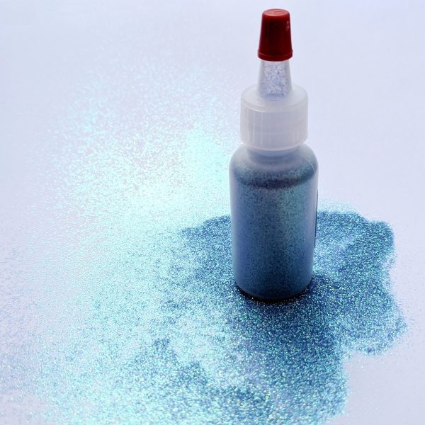 ABA Fine Cosmetic Glitter 15ml Puffer Bottle – Mystic Periwinkle Blue
