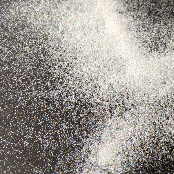 ABA Fine Cosmetic Glitter 50g Refill Bag – Holographic White