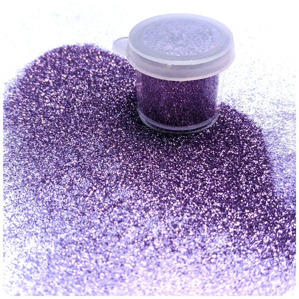 ABA Fine Cosmetic Glitter 7.5ml Jar – Lavender