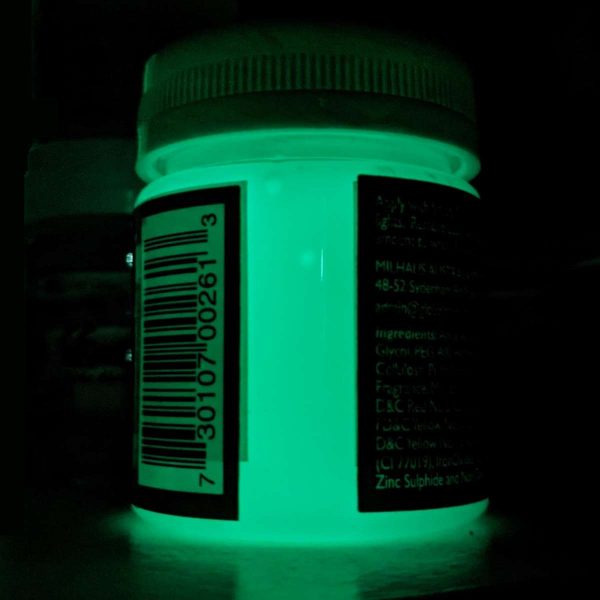 Global Colours Glow in the Dark Liquid Face and Body Paint 45ml