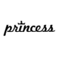 Glitter Tattoo Stencil - Princess Logo