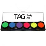 TAG 6 Colour Sampler Palette - Neon