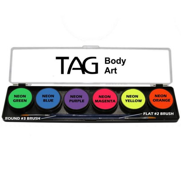 TAG 6 Colour Sampler Palette - Neon