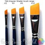 TAG Angular Shader Brush #02 : 1/4 inch