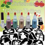 TAG Christmas Glitter Tattoo Kit