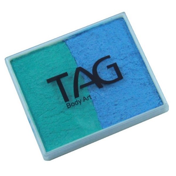 TAG face paint - Pearl Teal and Pearl Sky Blue 50g
