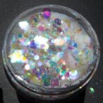 ABA Holographic White chunky glitter blend