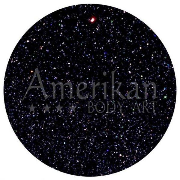 ABA Holographic Black fine cosmetic glitter