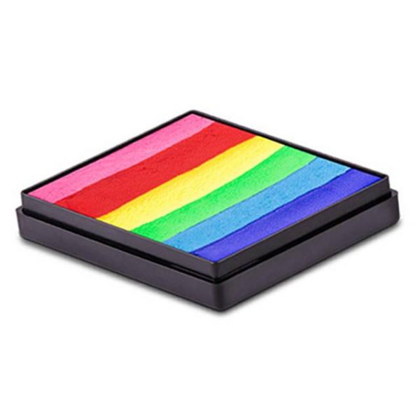 BRIGHT RAINBOW 50g magnetic split-cake by Global Colours