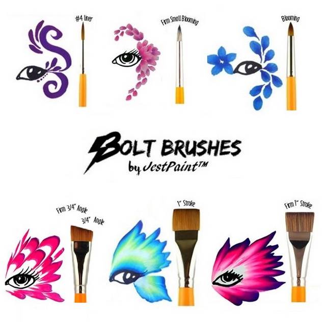 Bolt Brush series by Jest Paint