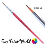 Face Paint World Round Brush size 2 with close-up