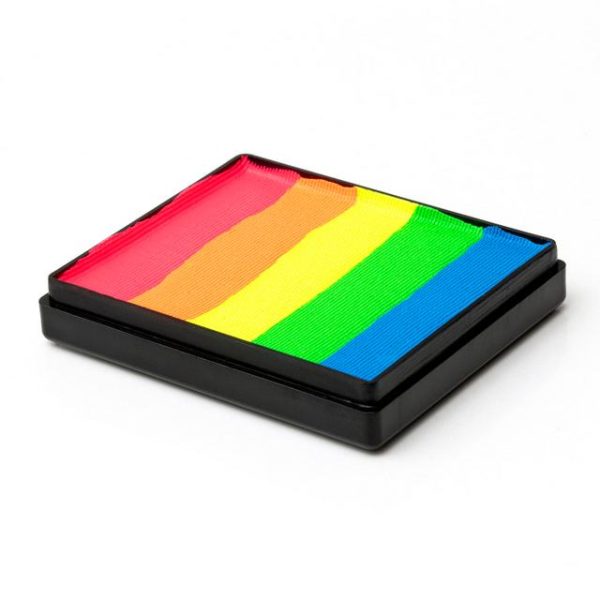 NEON RAINBOW 50g magnetic split-cake by Global Colours