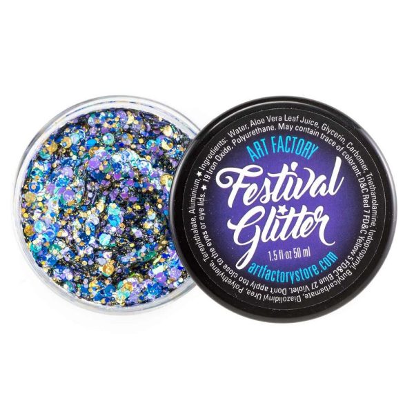 PEACOCK Festival Glitter - Chunky Glitter Gel by Art Factory 35ml
