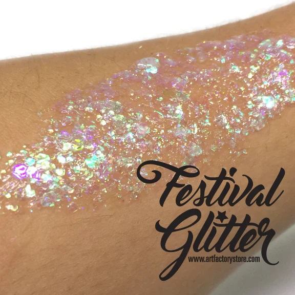 SNOWFLAKE Festival Glitter - Chunky Glitter Gel by Art Factory