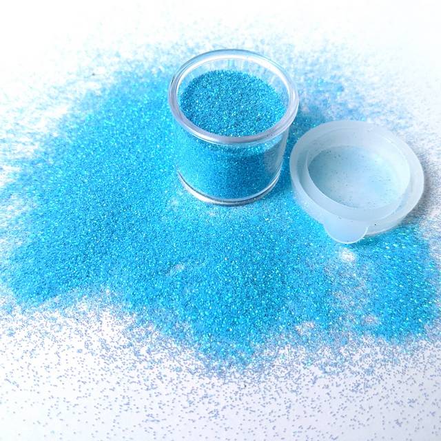 TAG Crystal Blue Fine Cosmetic Glitter 7.5ml Jar