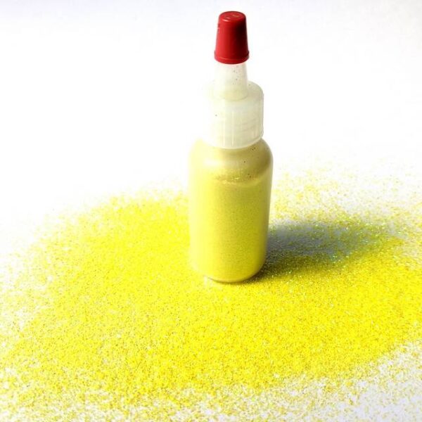 TAG Crystal Lemon Zest Fine Cosmetic Glitter 15ml Puffer Bottle