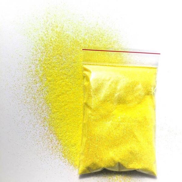 TAG Crystal Lemon Zest Fine Cosmetic Glitter 50g refill bag