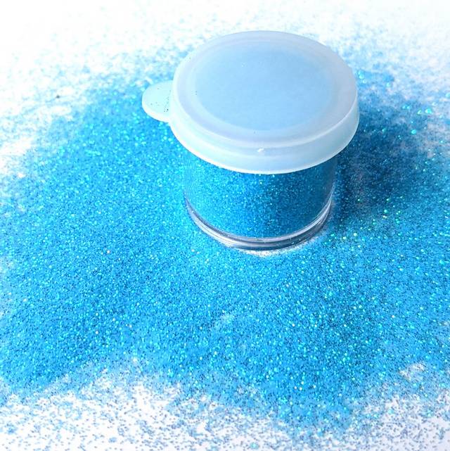 TAG Fine Cosmetic Glitter 7.5ml Jar – Crystal Blue