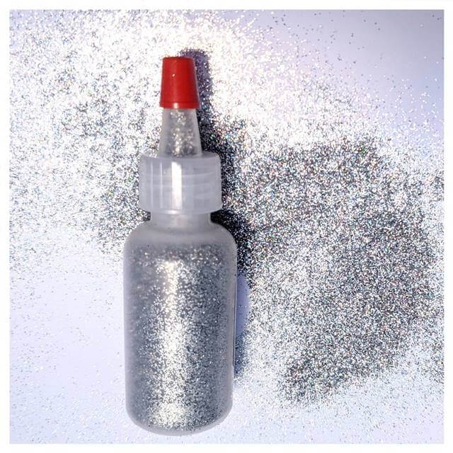 Tag Holographic Silver Bio-Glitter 15ml Puffer Bottle