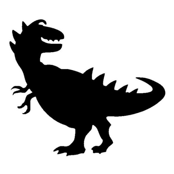 TAG T. rex dinosaur Glitter Tattoo Stencil